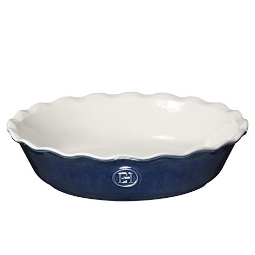 Emile Henry Modern Classics Pie Dish 9&quot;, Pack of 1, White - The Finished Room
