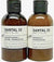Le Labo Santal 33 Shampoo and Conditioner Set - Set of 4, 3 Ounce Bottles Plus Amenity Pouch - The Finished Room