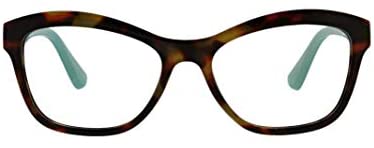 Peepers by PeeperSpecs Women&#39;s Cat-Eye Reading Glasses, Tortoise/Turquoise, 53 mm + 2.25 - The Finished Room