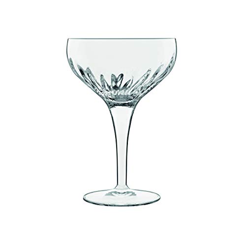 Luigi Bormioli Mixology 7.5 oz Cocktail Glasses, 7.5 ounces, Clear - The Finished Room