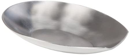 Oggi Stainless Steel Spoon Rest, 5.25 inch by 3.5 inch - The Finished Room
