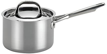 Anolon 30822 Triply Clad Stainless Steel Cookware Pots and Pans Set, 12 Piece - The Finished Room