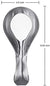 Oggi Stainless Steel Spoon Rest, 8.25 inch by 4.5 inch - The Finished Room