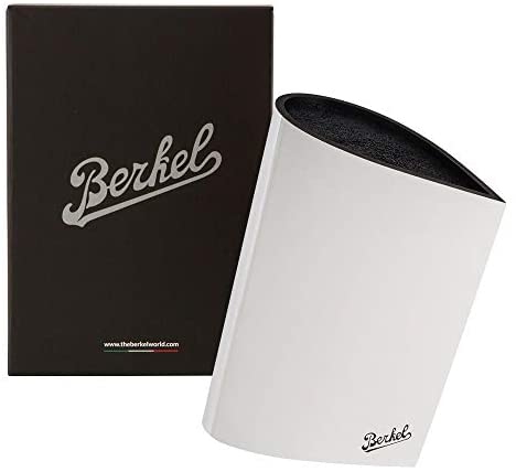 Berkel Bag Knife Block White/Knife Bag Holds up to 6 Knives/Design Knife Block/Knife Bag adds a Modern Touch to The Kitchen - The Finished Room