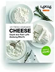 Lekue Cheese Maker Kit with Recipe Book, White - The Finished Room