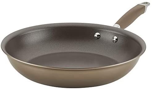 Anolon Advanced Home Hard-Anodized Nonstick Skillet, 12.75-Inch, Bronze - The Finished Room