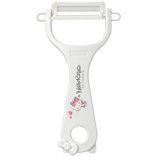 Kyocera ceramic peeler Hello Kitty White Made in Japan - The Finished Room