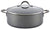 Circulon Elementum Hard Anodized Nonstick Stock Pot/Stockpot with Lid, 10 Quart, Oyster Gray - The Finished Room