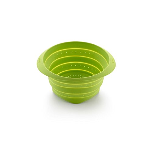 Lekue Collapsible Colander, Green - The Finished Room