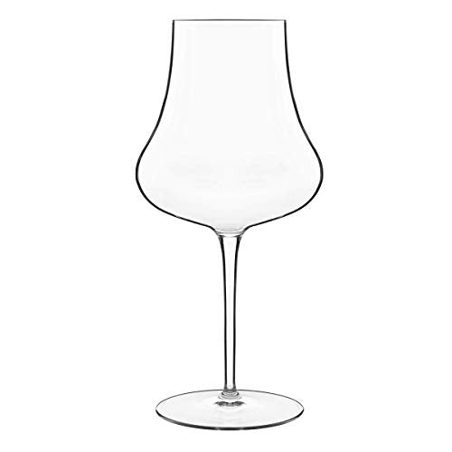 Luigi Bormioli Tentazioni 7.25 oz Orange Purpose Wine Glass, Set of 6, Clear - The Finished Room