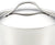 Anolon Novelle Copper Stainless Steel Saute Pan / Frying Pan / Fry Pan with Lid and Helper Handle - 3 Quart, Silver - The Finished Room