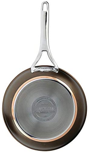 Anolon Nouvelle Copper Luxe Sable Hard-Anodized Nonstick 3-Pc. Cookware Set, 2.3, Black/Gold - The Finished Room