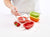 LÃ©kuÃ© Stackable Popsicle Mould, One Size, Orange - The Finished Room
