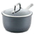Anolon Accolade Forged Hard-Anodized Precision Forge Saucepan with Lid, 2.5 Quart, Moonstone - The Finished Room