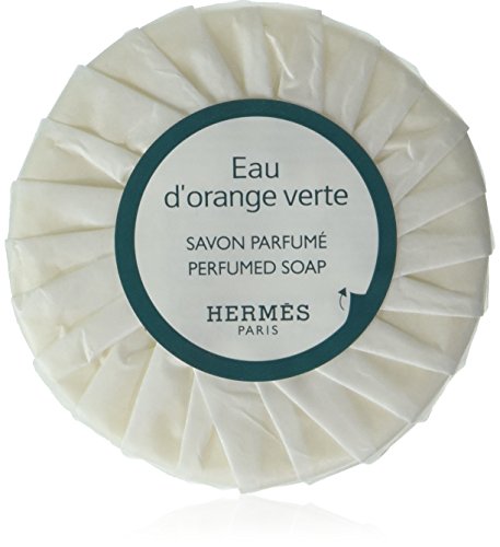Hermes eau d&#39;Orange Verte Pleated 50 gram soaps - Set of 6 - The Finished Room