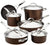 Anolon Nouvelle Copper Hard Anodized Nonstick Cookware Pots and Pans Set, 11 Piece, Sable - The Finished Room