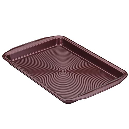 Circulon Nonstick Bakeware, Nonstick Cookie Sheet / Baking Sheet - 10 Inch x 15 Inch, Chocolate Brown - The Finished Room