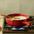 Emile Henry Made In France Flame Cheese Fondue Set, 2.6 quart, Burgundy - The Finished Room