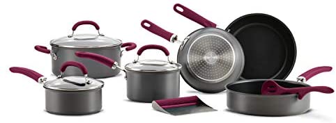 Rachael Ray Create Delicious Hard Anodized Nonstick Cookware Pots and -  Winestuff