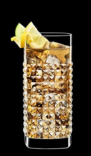 Luigi Bormioli Mixology 16.25 oz Elixir Beverage Glasses, Clear - The Finished Room