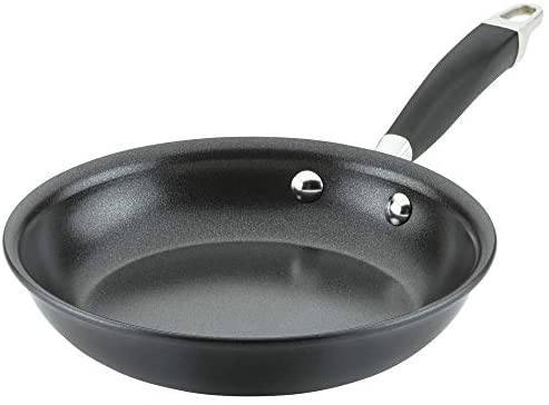 Anolon Advanced Home Hard-Anodized Nonstick Frying Pan/Fry Pan/Skillet, 8.5-Inch, Onyx - The Finished Room