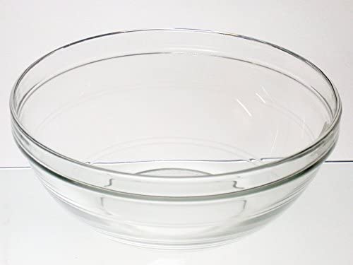 Duralex 2029af06 Lily Clear Glass Salad Bowl 26 cm - The Finished Room