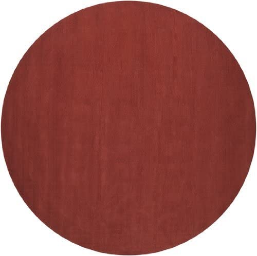 Surya Mystique M-332 Transitional Hand Loomed 100% Wool Paprika 6&#39; Round Area Rug - The Finished Room