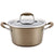 Anolon Advanced Home Hard-Anodized Nonstick Tapered Sauce Pan/Saucepot, 4.5-Quart, Bronze - The Finished Room