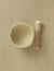 Emile Henry Made In France Mortar and Pestle, Flour White - The Finished Room