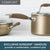 Anolon Advanced Home Hard-Anodized Nonstick Sauté Pan with Helper Handle, 5-Quart, Bronze - The Finished Room