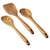 Anolon Teak Wood Tools 13-Inch Tool Set, 3-Piece - The Finished Room
