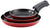 Farberware Neat Nest 3-Piece Skillet Set, Red - The Finished Room