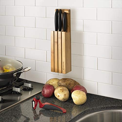 Kyocera Limited Series Ceramic Knife Block Set, Blade Sizes: 7&quot;, 6&quot;, 5&quot; - The Finished Room
