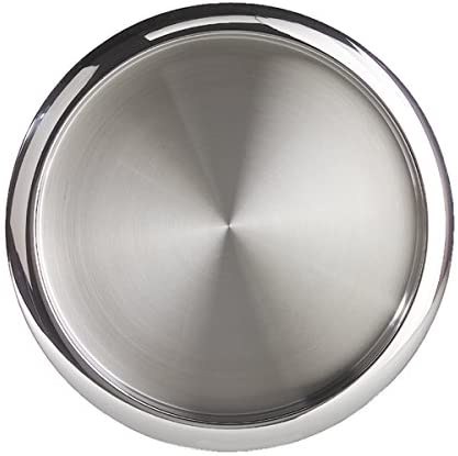 Oggi Serving Tray, 14&quot;, Stainless - The Finished Room