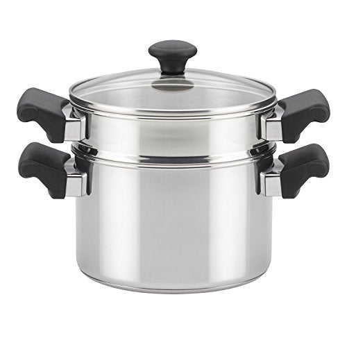 Farberware Classic Stainless Steel Saucepot Steamer Insert and Lid - 3 Quart, Silver - The Finished Room