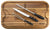 Viking Acacia Carving Board with 3-piece Carving Set - The Finished Room