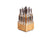 Hammer Stahl 21-Piece Classic Knife Set - Rotating Bamboo Knife Block with Removable Steak Knife Sets - High Carbon German Forged Steel - The Finished Room