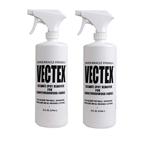 Vectex Ultimate Spot Remover for Carpet, Woodwork, Upholstery, Fabric - 32 fl oz (2 pack) - The Finished Room