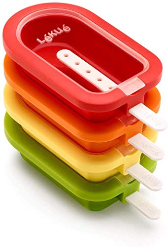 Lekue Lg Stackable Ice Pop Mold Lollipop (1 Unit) Orange - The Finished Room