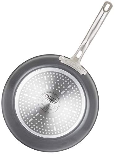 Viking 5-Ply Hard Stainless Fry Pan with Hard Anodized Exterior, 10 Inch - The Finished Room