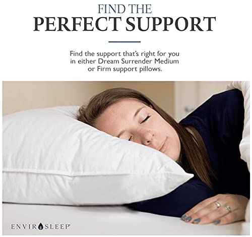 Envirosleep Dream Surrender Pillows - King / Medium Support, 2 Pack - The Finished Room