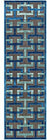 Whitaker Portera black Indoor / Outdoor Area Rug 2'6" x 7'10 - The Finished Room