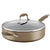 Anolon Advanced Home Hard-Anodized Nonstick Sauté Pan with Helper Handle, 5-Quart, Bronze - The Finished Room