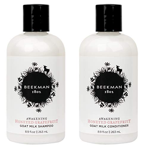 Beekman 1802 Honeyed Grapefruit Goat Milk Shampoo &amp; Hair Conditioner- 8.9 Fluid Ounces Each - The Finished Room