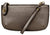 Mini Crossbody Wristlet Clutch, Metallic Pewter, One Size - The Finished Room