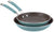 Rachael Ray Cucina Nonstick Frying Pan Set / Fry Pan Set / Skillet Set - 9.25 and 11 Inch, Cranberry Red - The Finished Room