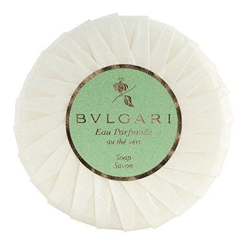 Bvlgari/Bulgari Au the Vert (Green Tea) Pleated Soap - 50 Grams - The Finished Room