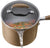 Anolon Advanced Hard Anodized Nonstick Sauce Pan/Saucepan with Straining and Lid, 2 Quart, Brown - The Finished Room