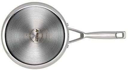 Anolon 30822 Triply Clad Stainless Steel Cookware Pots and Pans Set, 12 Piece - The Finished Room