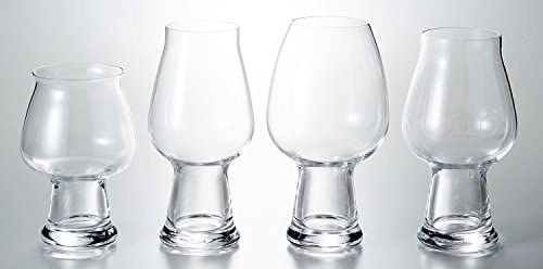 Luigi Bormioli Birrateque Craft Beer Glasses Wheat (Set of 2), 26.5 oz, Clear - The Finished Room